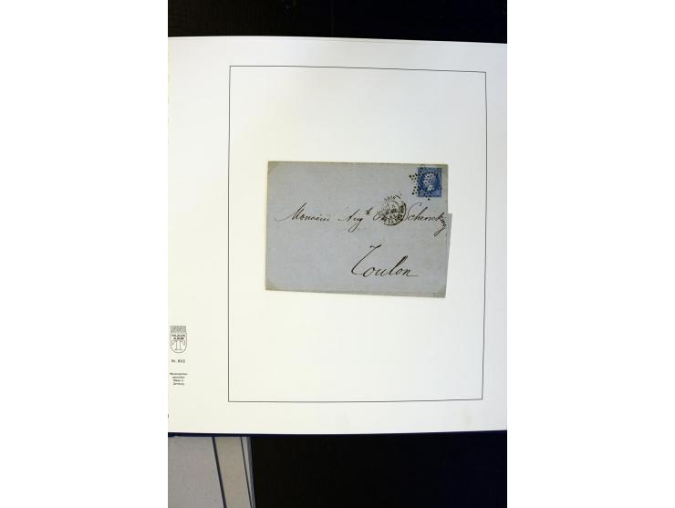 1852/1900, interessanter Sammlungsposten mit Einzel- und Mehrfachfrankaturen, Auslandspost mit Destinationen, R-Briefen, Misc