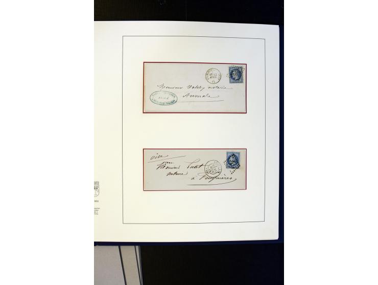 1852/1900, interessanter Sammlungsposten mit Einzel- und Mehrfachfrankaturen, Auslandspost mit Destinationen, R-Briefen, Misc