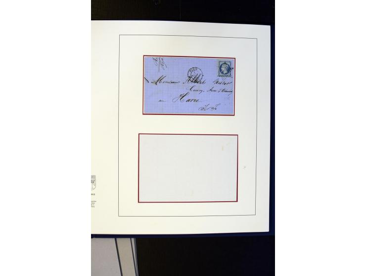 1852/1900, interessanter Sammlungsposten mit Einzel- und Mehrfachfrankaturen, Auslandspost mit Destinationen, R-Briefen, Misc