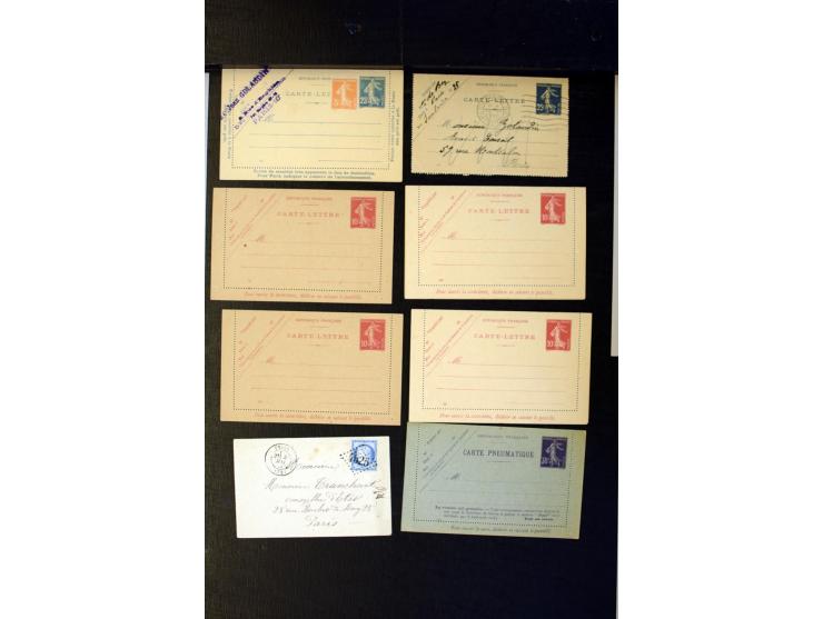 1855/1945 (ca.), Posten Briefe und Karten, dabei Reco, Zensur etc.