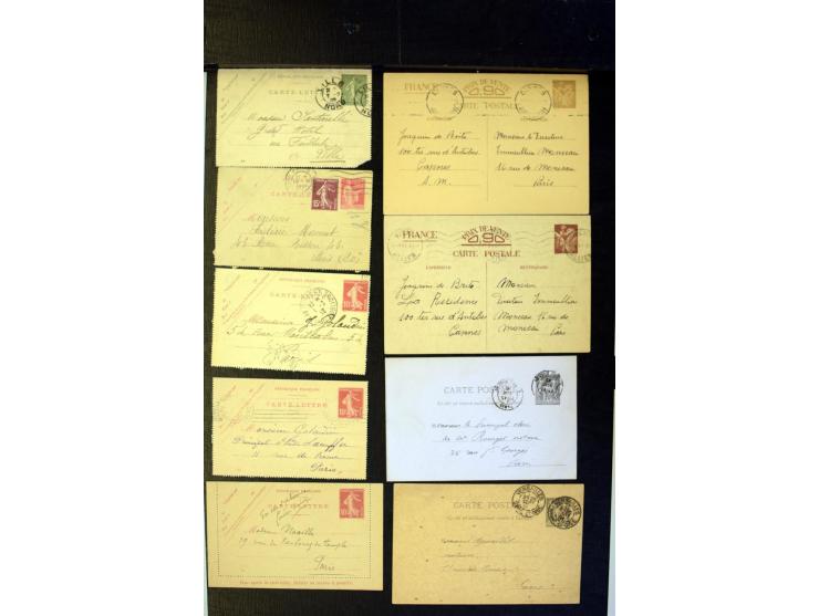 1855/1945 (ca.), Posten Briefe und Karten, dabei Reco, Zensur etc.