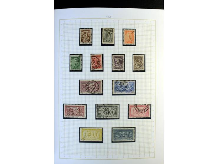 1861/1950, ungebrauchte und gestempelte Sammlung, dabei rund 320 große Hermesköpfe ab Pariser Druck, Mi.-Nr. 96-107, 144-57, 
