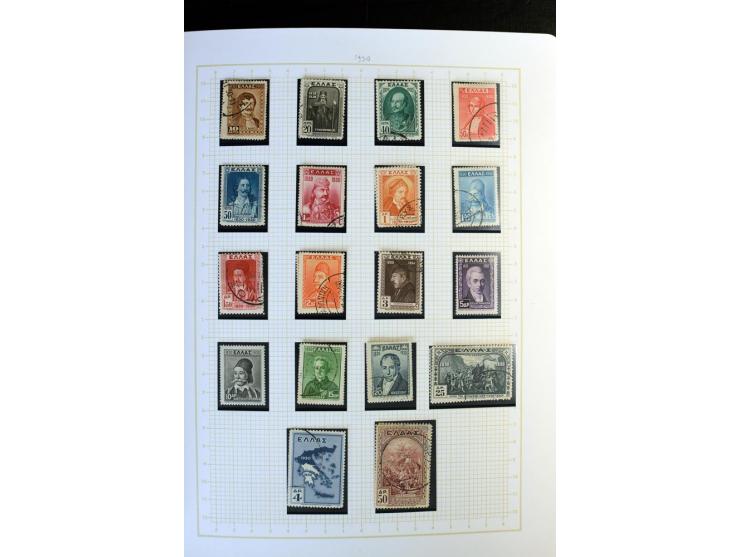 1861/1950, ungebrauchte und gestempelte Sammlung, dabei rund 320 große Hermesköpfe ab Pariser Druck, Mi.-Nr. 96-107, 144-57, 