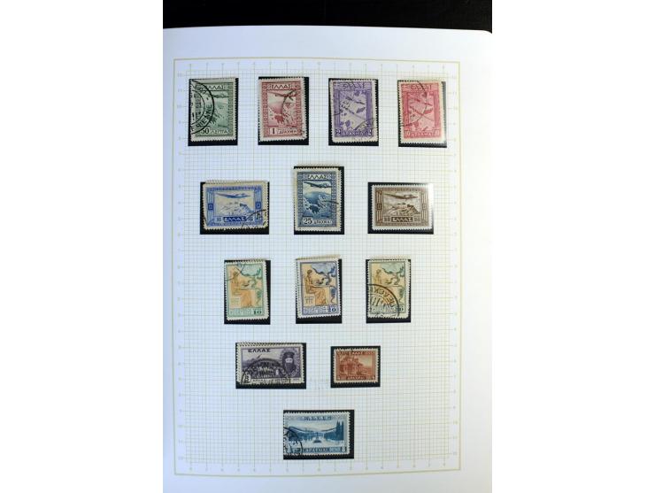 1861/1950, ungebrauchte und gestempelte Sammlung, dabei rund 320 große Hermesköpfe ab Pariser Druck, Mi.-Nr. 96-107, 144-57, 