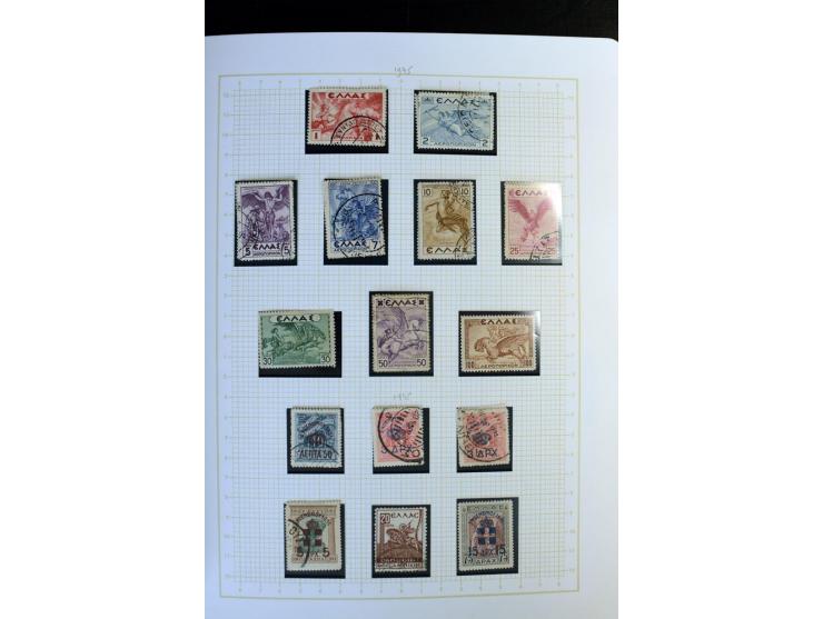 1861/1950, ungebrauchte und gestempelte Sammlung, dabei rund 320 große Hermesköpfe ab Pariser Druck, Mi.-Nr. 96-107, 144-57, 