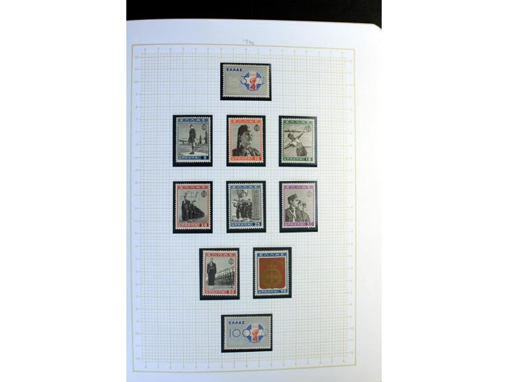 1861/1950, ungebrauchte und gestempelte Sammlung, dabei rund 320 große Hermesköpfe ab Pariser Druck, Mi.-Nr. 96-107, 144-57, 