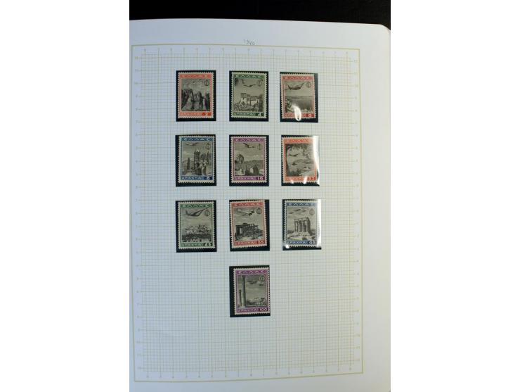 1861/1950, ungebrauchte und gestempelte Sammlung, dabei rund 320 große Hermesköpfe ab Pariser Druck, Mi.-Nr. 96-107, 144-57, 