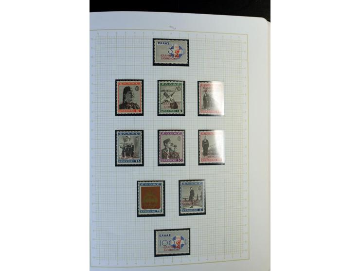 1861/1950, ungebrauchte und gestempelte Sammlung, dabei rund 320 große Hermesköpfe ab Pariser Druck, Mi.-Nr. 96-107, 144-57, 