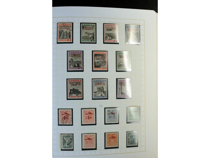1861/1950, ungebrauchte und gestempelte Sammlung, dabei rund 320 große Hermesköpfe ab Pariser Druck, Mi.-Nr. 96-107, 144-57, 
