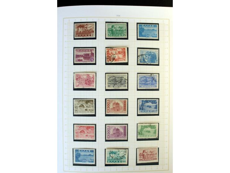 1861/1950, ungebrauchte und gestempelte Sammlung, dabei rund 320 große Hermesköpfe ab Pariser Druck, Mi.-Nr. 96-107, 144-57, 