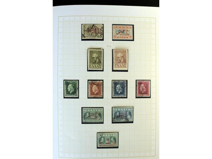 1861/1950, ungebrauchte und gestempelte Sammlung, dabei rund 320 große Hermesköpfe ab Pariser Druck, Mi.-Nr. 96-107, 144-57, 