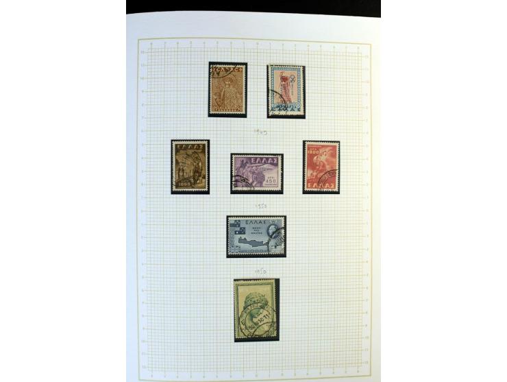 1861/1950, ungebrauchte und gestempelte Sammlung, dabei rund 320 große Hermesköpfe ab Pariser Druck, Mi.-Nr. 96-107, 144-57, 