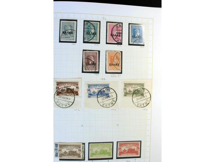 1861/1950, ungebrauchte und gestempelte Sammlung, dabei rund 320 große Hermesköpfe ab Pariser Druck, Mi.-Nr. 96-107, 144-57, 