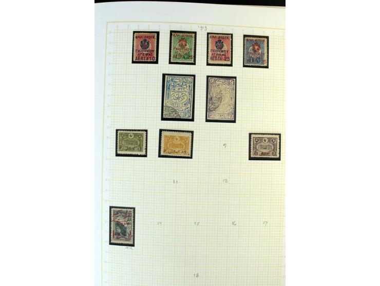 1861/1950, ungebrauchte und gestempelte Sammlung, dabei rund 320 große Hermesköpfe ab Pariser Druck, Mi.-Nr. 96-107, 144-57, 