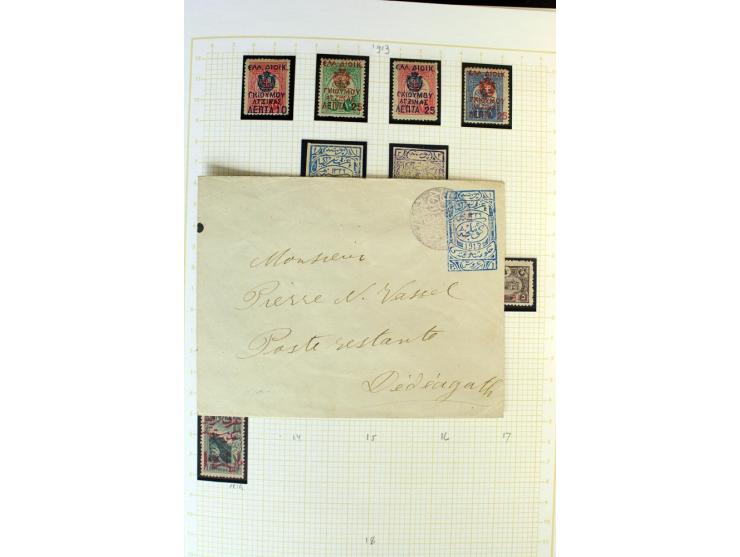 1861/1950, ungebrauchte und gestempelte Sammlung, dabei rund 320 große Hermesköpfe ab Pariser Druck, Mi.-Nr. 96-107, 144-57, 