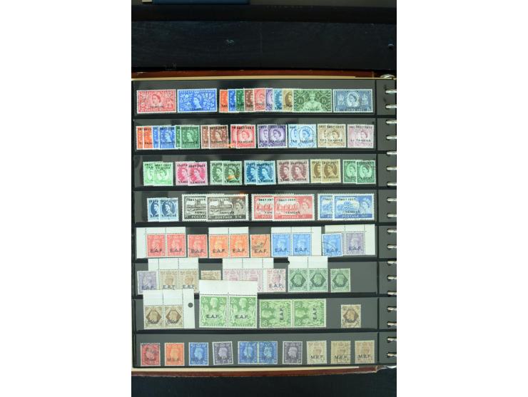 1840/1988, postfrische, ungebrauchte und gestempelte Sammlung mit u.a. Mi.-Nr. 1 (15), 2 (5), 5 (6), 6 (3), 7 (3), 35 (4), 49