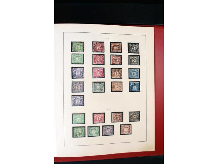 1840/1988, postfrische, ungebrauchte und gestempelte Sammlung mit u.a. Mi.-Nr. 1 (15), 2 (5), 5 (6), 6 (3), 7 (3), 35 (4), 49