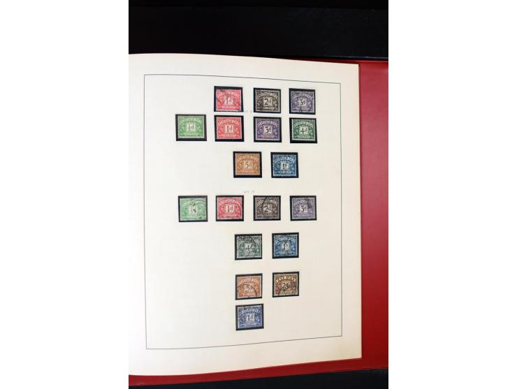 1840/1988, postfrische, ungebrauchte und gestempelte Sammlung mit u.a. Mi.-Nr. 1 (15), 2 (5), 5 (6), 6 (3), 7 (3), 35 (4), 49
