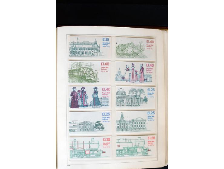 1840/1988, postfrische, ungebrauchte und gestempelte Sammlung mit u.a. Mi.-Nr. 1 (15), 2 (5), 5 (6), 6 (3), 7 (3), 35 (4), 49