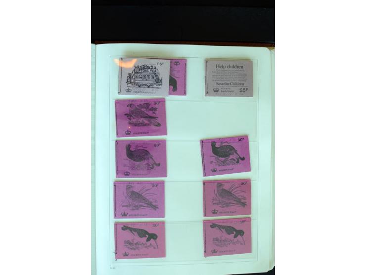 1840/1988, postfrische, ungebrauchte und gestempelte Sammlung mit u.a. Mi.-Nr. 1 (15), 2 (5), 5 (6), 6 (3), 7 (3), 35 (4), 49