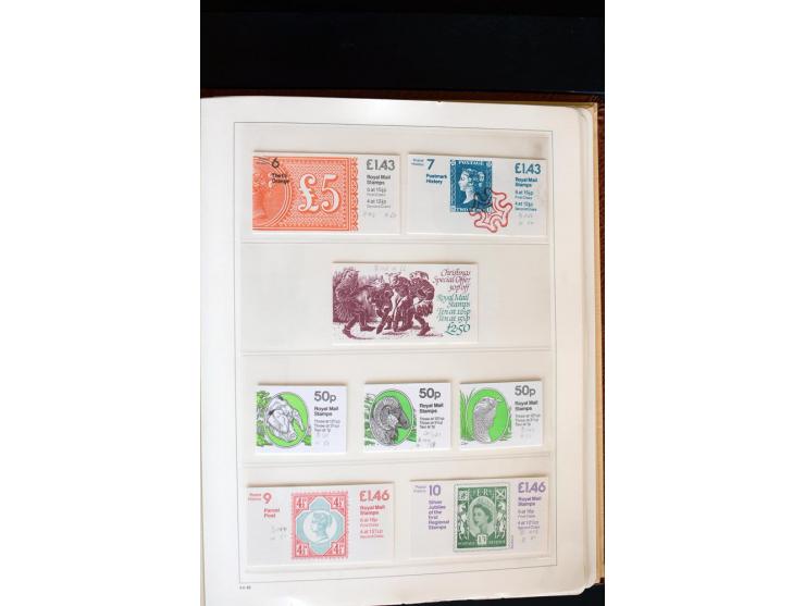 1840/1988, postfrische, ungebrauchte und gestempelte Sammlung mit u.a. Mi.-Nr. 1 (15), 2 (5), 5 (6), 6 (3), 7 (3), 35 (4), 49