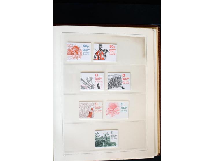 1840/1988, postfrische, ungebrauchte und gestempelte Sammlung mit u.a. Mi.-Nr. 1 (15), 2 (5), 5 (6), 6 (3), 7 (3), 35 (4), 49