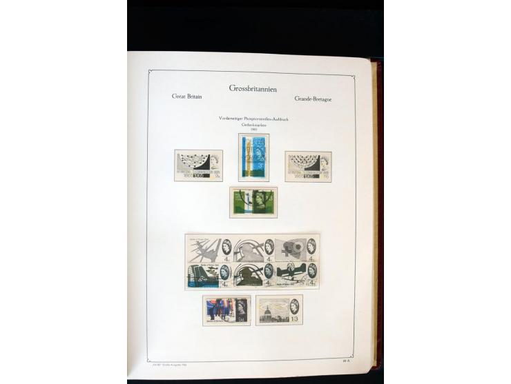 1840/1988, postfrische, ungebrauchte und gestempelte Sammlung mit u.a. Mi.-Nr. 1 (15), 2 (5), 5 (6), 6 (3), 7 (3), 35 (4), 49