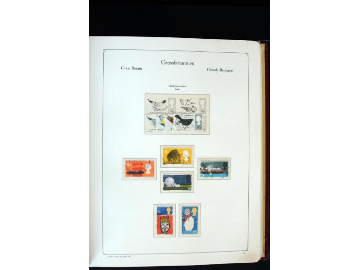 1840/1988, postfrische, ungebrauchte und gestempelte Sammlung mit u.a. Mi.-Nr. 1 (15), 2 (5), 5 (6), 6 (3), 7 (3), 35 (4), 49