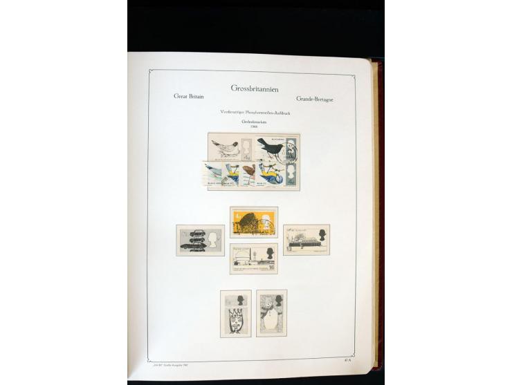 1840/1988, postfrische, ungebrauchte und gestempelte Sammlung mit u.a. Mi.-Nr. 1 (15), 2 (5), 5 (6), 6 (3), 7 (3), 35 (4), 49