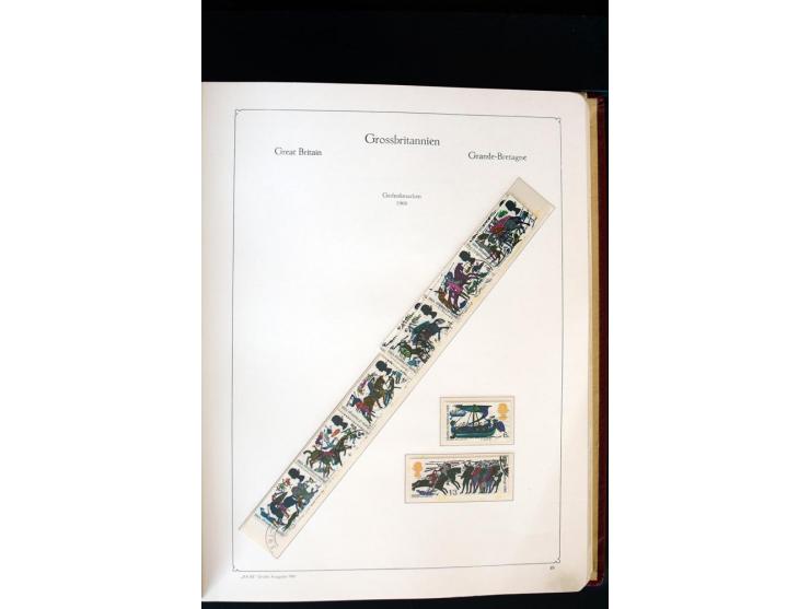 1840/1988, postfrische, ungebrauchte und gestempelte Sammlung mit u.a. Mi.-Nr. 1 (15), 2 (5), 5 (6), 6 (3), 7 (3), 35 (4), 49