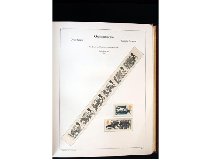 1840/1988, postfrische, ungebrauchte und gestempelte Sammlung mit u.a. Mi.-Nr. 1 (15), 2 (5), 5 (6), 6 (3), 7 (3), 35 (4), 49