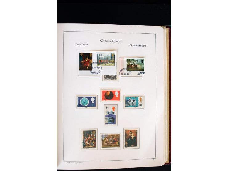1840/1988, postfrische, ungebrauchte und gestempelte Sammlung mit u.a. Mi.-Nr. 1 (15), 2 (5), 5 (6), 6 (3), 7 (3), 35 (4), 49