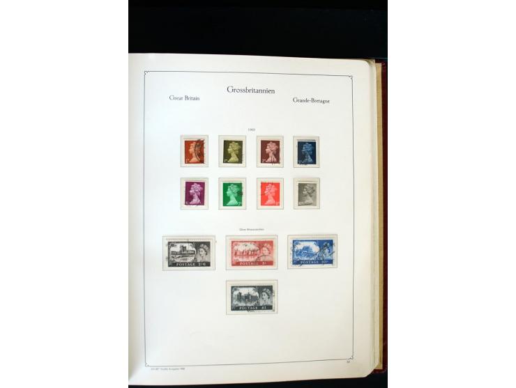1840/1988, postfrische, ungebrauchte und gestempelte Sammlung mit u.a. Mi.-Nr. 1 (15), 2 (5), 5 (6), 6 (3), 7 (3), 35 (4), 49
