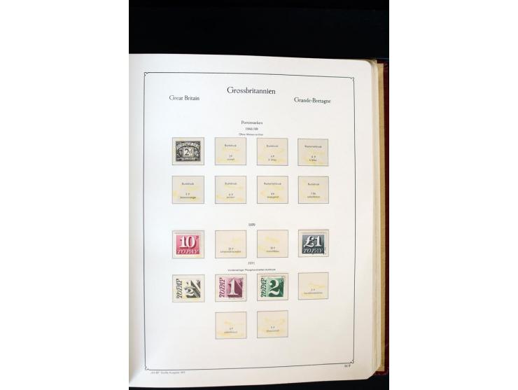 1840/1988, postfrische, ungebrauchte und gestempelte Sammlung mit u.a. Mi.-Nr. 1 (15), 2 (5), 5 (6), 6 (3), 7 (3), 35 (4), 49