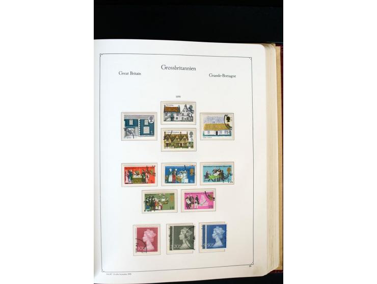 1840/1988, postfrische, ungebrauchte und gestempelte Sammlung mit u.a. Mi.-Nr. 1 (15), 2 (5), 5 (6), 6 (3), 7 (3), 35 (4), 49
