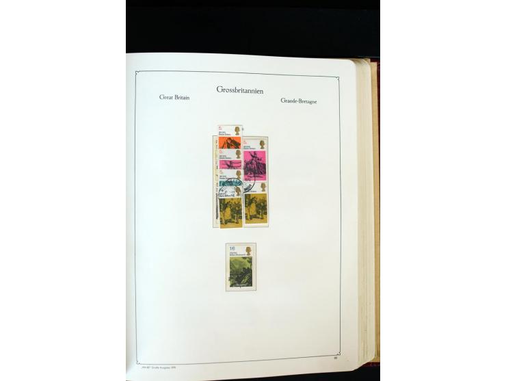 1840/1988, postfrische, ungebrauchte und gestempelte Sammlung mit u.a. Mi.-Nr. 1 (15), 2 (5), 5 (6), 6 (3), 7 (3), 35 (4), 49