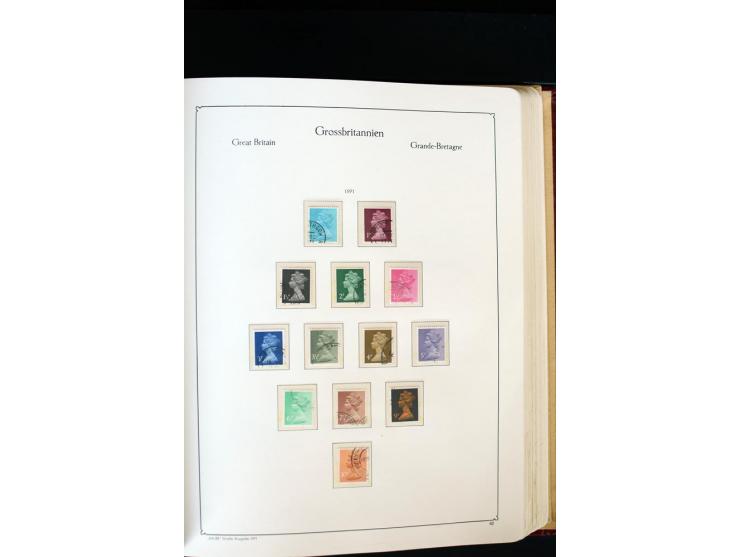 1840/1988, postfrische, ungebrauchte und gestempelte Sammlung mit u.a. Mi.-Nr. 1 (15), 2 (5), 5 (6), 6 (3), 7 (3), 35 (4), 49