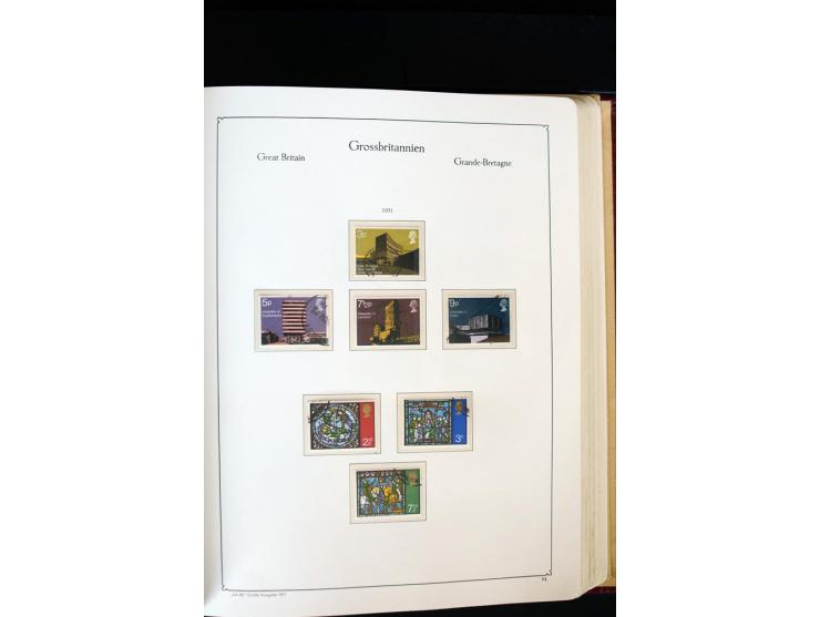 1840/1988, postfrische, ungebrauchte und gestempelte Sammlung mit u.a. Mi.-Nr. 1 (15), 2 (5), 5 (6), 6 (3), 7 (3), 35 (4), 49