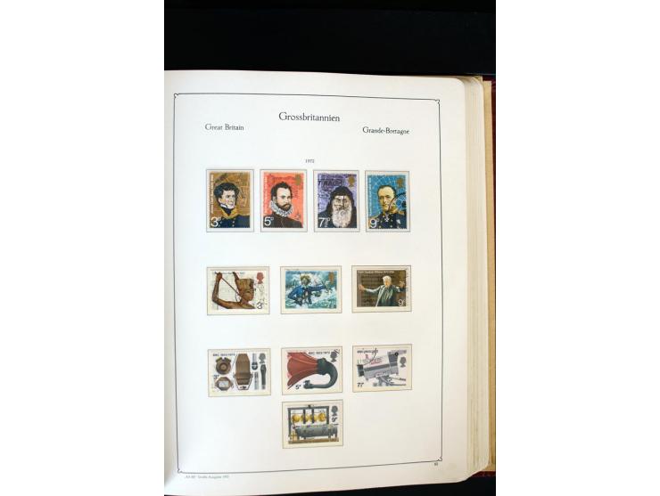 1840/1988, postfrische, ungebrauchte und gestempelte Sammlung mit u.a. Mi.-Nr. 1 (15), 2 (5), 5 (6), 6 (3), 7 (3), 35 (4), 49