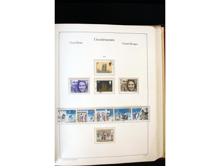 1840/1988, postfrische, ungebrauchte und gestempelte Sammlung mit u.a. Mi.-Nr. 1 (15), 2 (5), 5 (6), 6 (3), 7 (3), 35 (4), 49