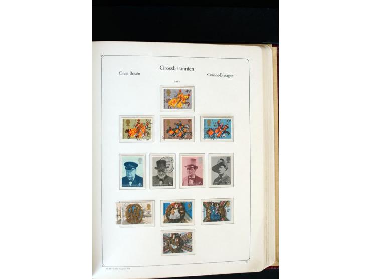1840/1988, postfrische, ungebrauchte und gestempelte Sammlung mit u.a. Mi.-Nr. 1 (15), 2 (5), 5 (6), 6 (3), 7 (3), 35 (4), 49