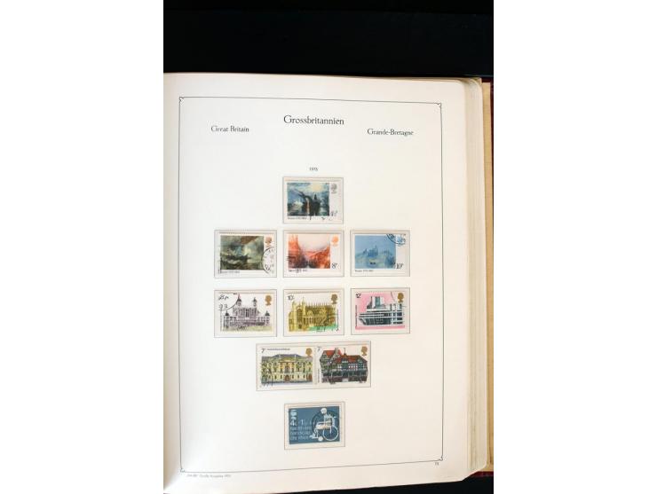 1840/1988, postfrische, ungebrauchte und gestempelte Sammlung mit u.a. Mi.-Nr. 1 (15), 2 (5), 5 (6), 6 (3), 7 (3), 35 (4), 49