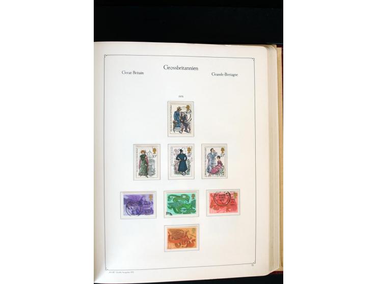 1840/1988, postfrische, ungebrauchte und gestempelte Sammlung mit u.a. Mi.-Nr. 1 (15), 2 (5), 5 (6), 6 (3), 7 (3), 35 (4), 49