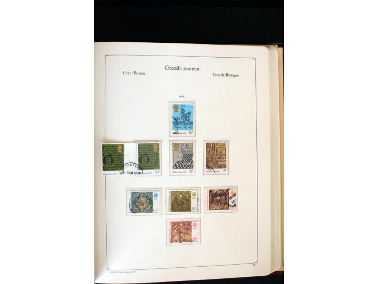 1840/1988, postfrische, ungebrauchte und gestempelte Sammlung mit u.a. Mi.-Nr. 1 (15), 2 (5), 5 (6), 6 (3), 7 (3), 35 (4), 49