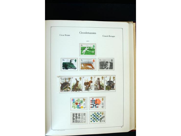 1840/1988, postfrische, ungebrauchte und gestempelte Sammlung mit u.a. Mi.-Nr. 1 (15), 2 (5), 5 (6), 6 (3), 7 (3), 35 (4), 49