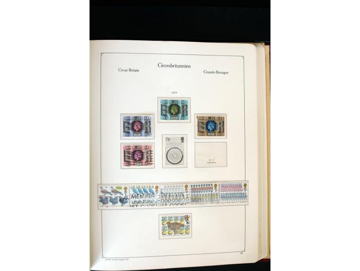 1840/1988, postfrische, ungebrauchte und gestempelte Sammlung mit u.a. Mi.-Nr. 1 (15), 2 (5), 5 (6), 6 (3), 7 (3), 35 (4), 49