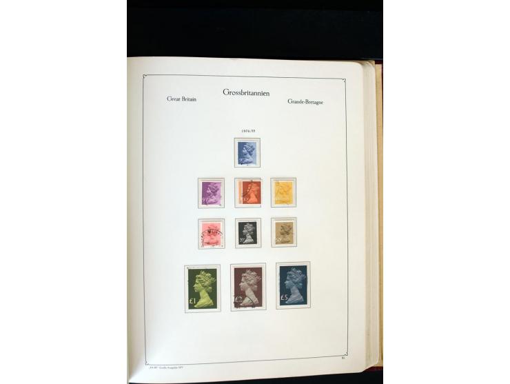 1840/1988, postfrische, ungebrauchte und gestempelte Sammlung mit u.a. Mi.-Nr. 1 (15), 2 (5), 5 (6), 6 (3), 7 (3), 35 (4), 49
