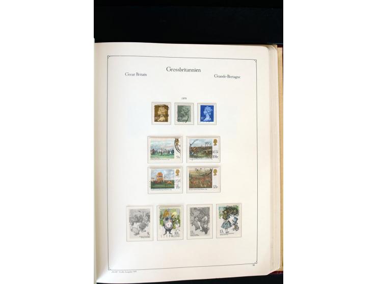 1840/1988, postfrische, ungebrauchte und gestempelte Sammlung mit u.a. Mi.-Nr. 1 (15), 2 (5), 5 (6), 6 (3), 7 (3), 35 (4), 49