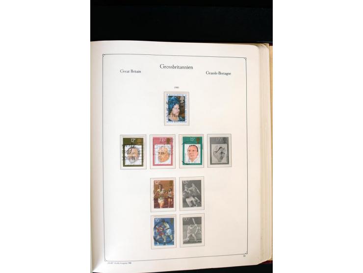 1840/1988, postfrische, ungebrauchte und gestempelte Sammlung mit u.a. Mi.-Nr. 1 (15), 2 (5), 5 (6), 6 (3), 7 (3), 35 (4), 49