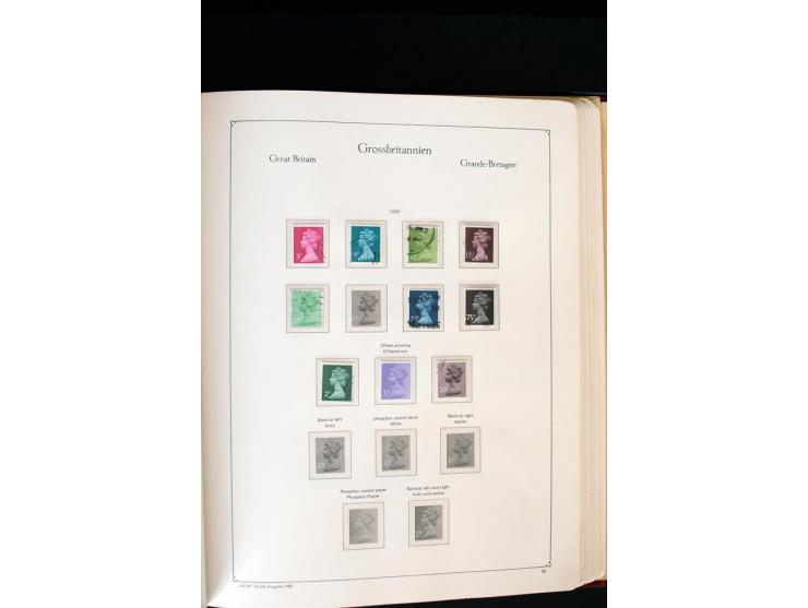 1840/1988, postfrische, ungebrauchte und gestempelte Sammlung mit u.a. Mi.-Nr. 1 (15), 2 (5), 5 (6), 6 (3), 7 (3), 35 (4), 49
